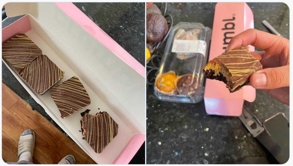 Dubai Chocolate Brownie (NCD) Crumbl Cookies