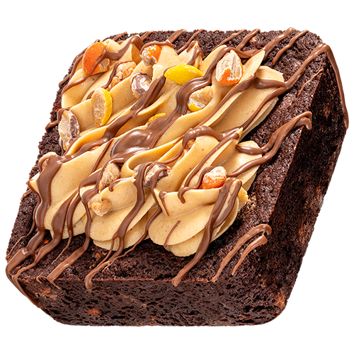 Chocolate Peanut Butter Brownie ft. REESE'S PIECES